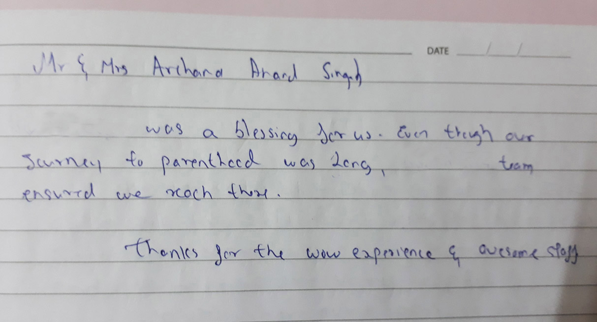 Total fertility solutions testimonial