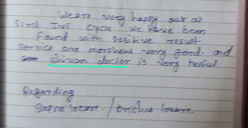 Total fertility solutions testimonial